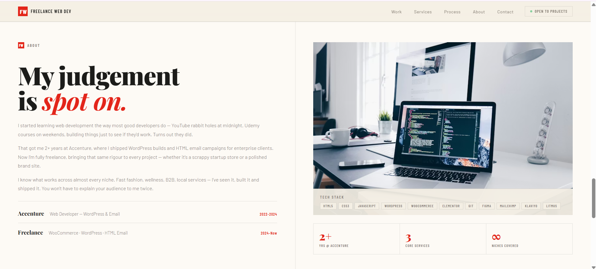 Portfolio website — replace with your screenshot